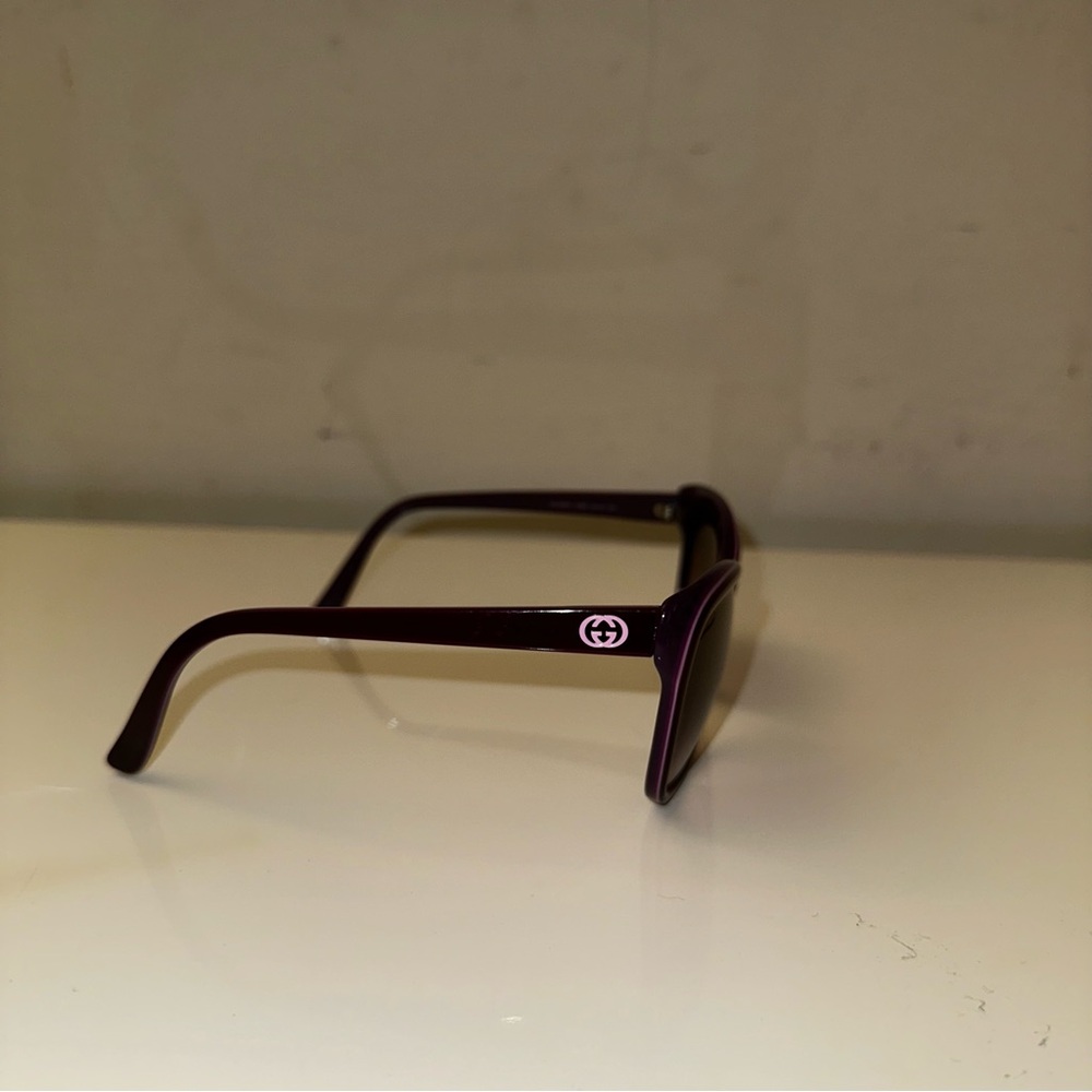 Purple Geometric Gucci Shades w/o case! - Picture 4 of 14